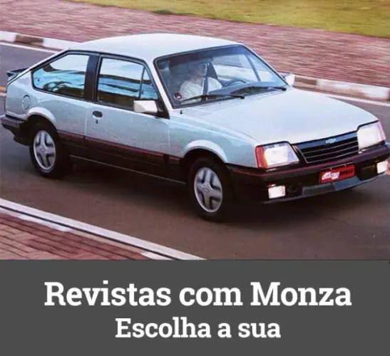 Revistas Quatro Rodas com Monza - escolha a sua