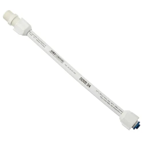 Engate plástico flexível 30 cm 1/2" em Pvc  - nove54