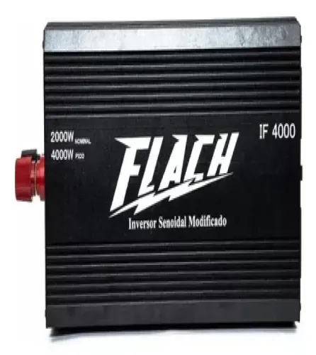 Inversor De Tensão Semi-senoidal 24v/220v Flach If4000-2