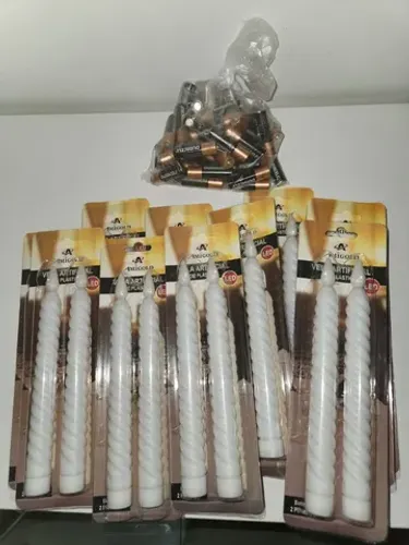 Vendo velas decorativas com pilhas