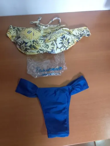 MARAVILHOSO BIQUÍNI DA BLUEBEACH, USADO DUAS VEZES