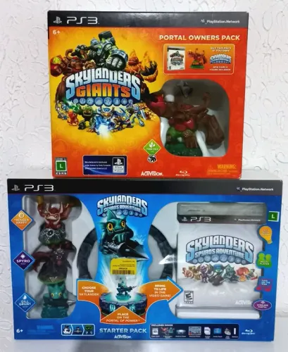 Starter pack skylanders spyro's adventure + Starter pack skylanders giants