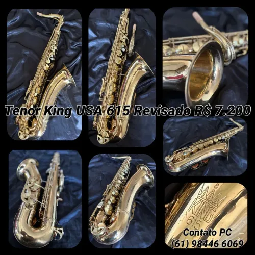 Sax tenor King 615 - REVISADO