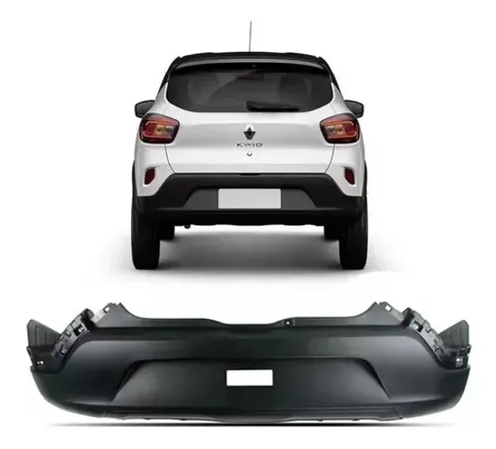Parachoque Traseiro Kwid 2017 2018 2019 2020 2021 