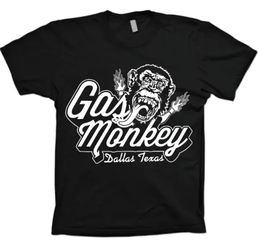 Camisetas Series - Gas Monkey Garage - 100% Algodão