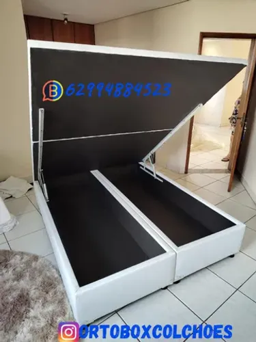 Cama Box Baú Queen Size em ate 10x no cartão