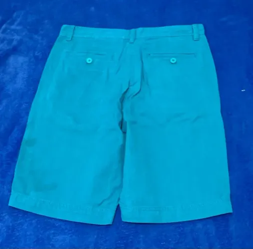 Bermuda brim azul turquesa 