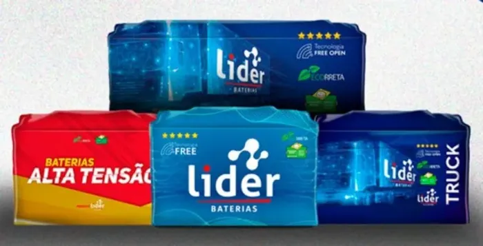 Bateria de 60 Ah Lider Selada com Inmetro e Garantia Free