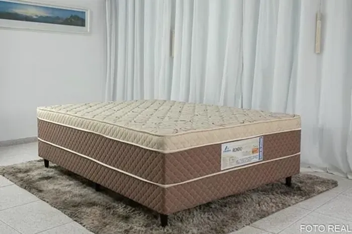 Cama Box Casal Ortopédico D33 Rondoconfort. Produto Novo. Pronta Entrega.