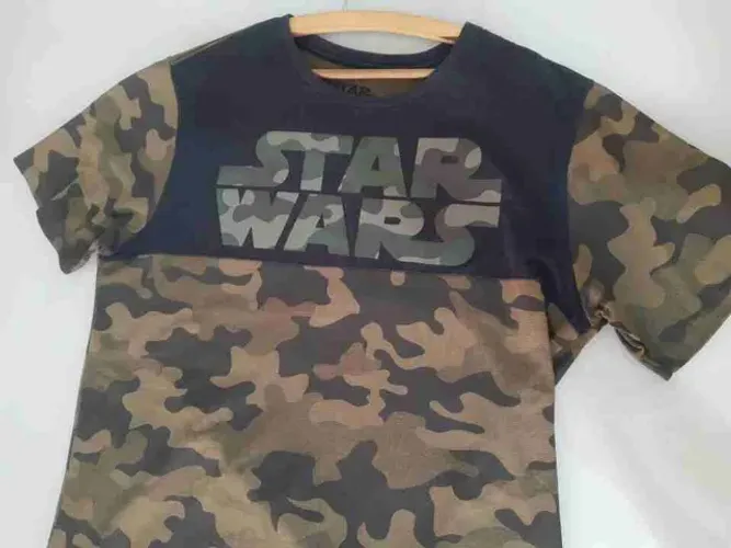 Camiseta Star Wars Camuflada Tam. M