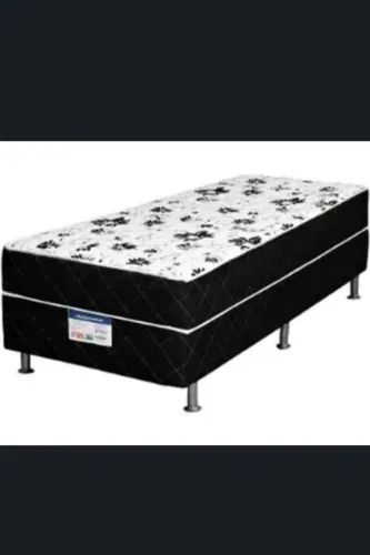 Cama box solteiro nova