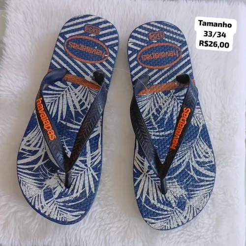 Havaianas Infantil 33/34 - R$26,00
