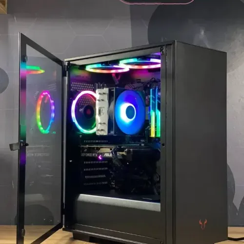 PC Gamer Novo RYZEN 5 + RTX 3060 + 1 ano de garantia e em até 12x