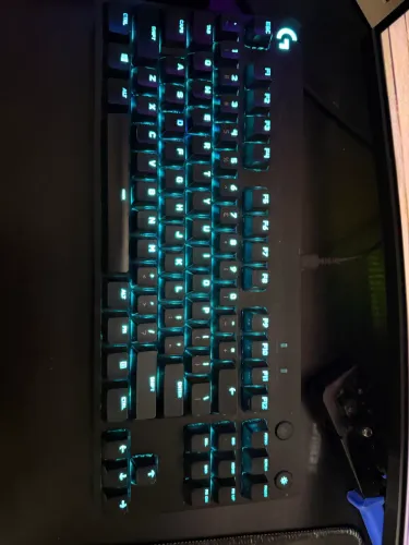 Mouse e teclado lógtech pro