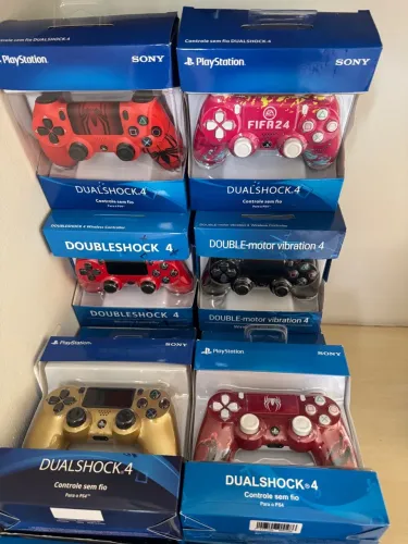 Controle Playstation 4 novos