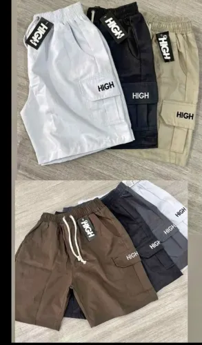 Bermudas cargo juvenil 