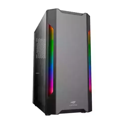 Gabinete Gamer C3Tech MT-G680 Com Led Rgb Frontal - ATX, Micro-ATX e Mini-ITX - WZetta