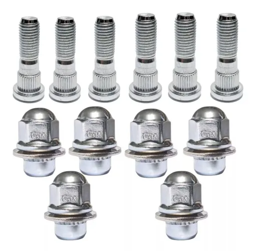 Parafuso prisioneiro com porca roda Mitsubishi parafuso roda L200 triton lancer TR4 ASX