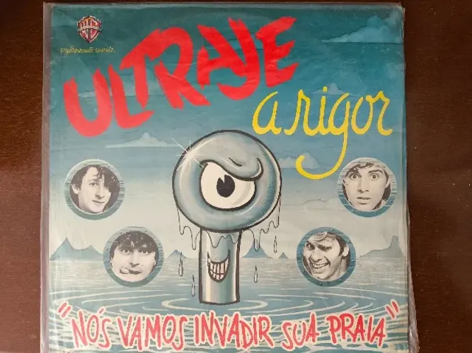 Raridade LP do Ultraje a Rigor - Fantástico - Nós vamos invadir sua praia