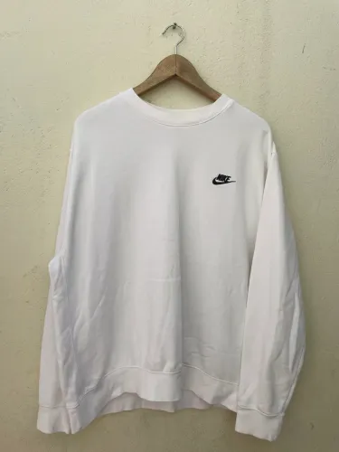 Moletom Careca Nike Branco - Art of Victory 