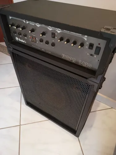 Amplificador com caixa e cabeçote Brabus HMPA 1430