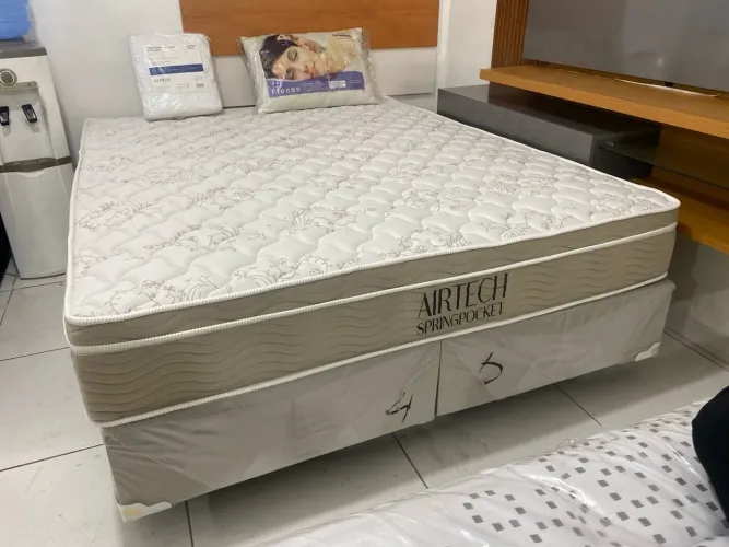 Cama Queen molas ensacadas nova