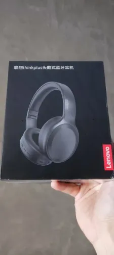 Fones de Ouvido LENOVO TH30 - Bluetooth 250 MAh - Preto - Novo