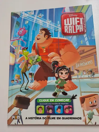 Livro wifi Ralph Disney