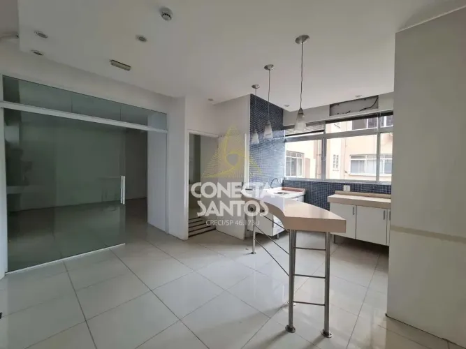 Aluga-se Conjunto Comercial com 3 salas em Santos