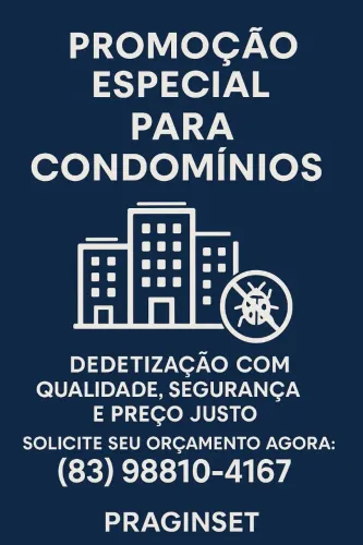 DEDETIZAÇÃO CONDOMÍNIOS 