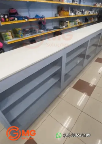 Balcão Vitrine para Comércio