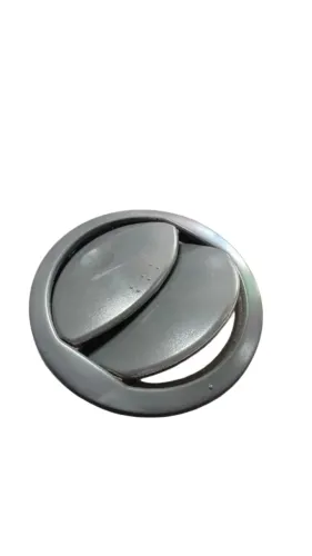 Difusor central saida de ar cinza Fiat uno 2014