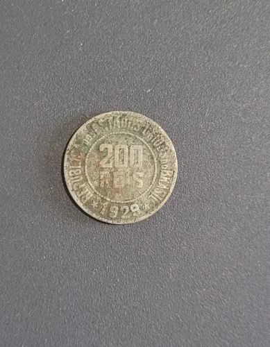 MOEDA 200 réis 1929