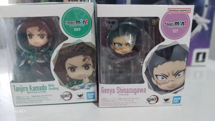 Demon Slayer figuarts Mini Genya e Tanjiro Bandai s.h figuarts sh figuarts 