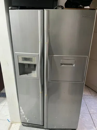 Geladeira sansung side-by-side 220 V (com defeito)