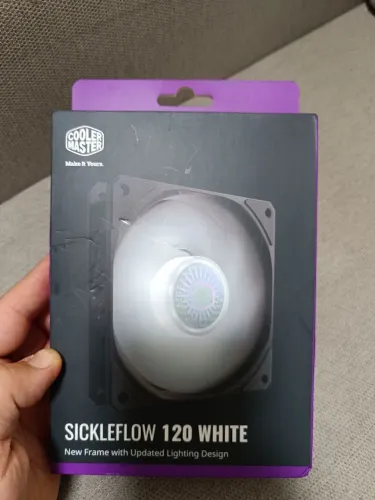 Fan CoolerMaster Sickleflow 120 White