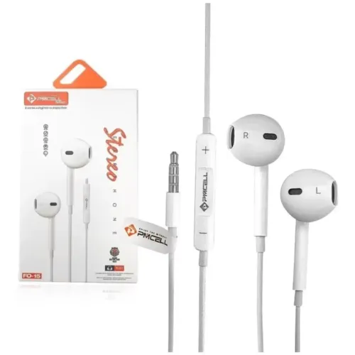 Fone de ouvido stereo