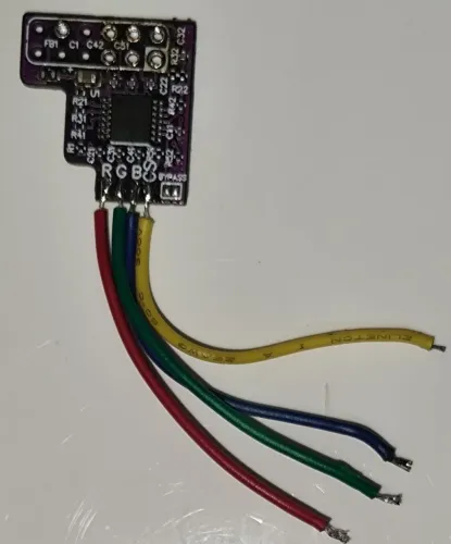 Mod RGB THS 7374 para N64