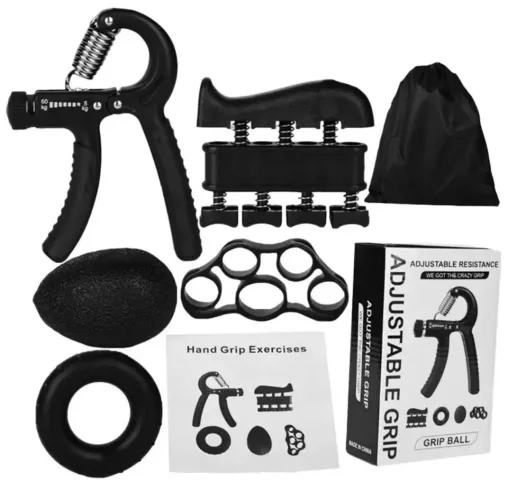 Kit HAND GRIP Fortalecimento de Punho e Mãos 