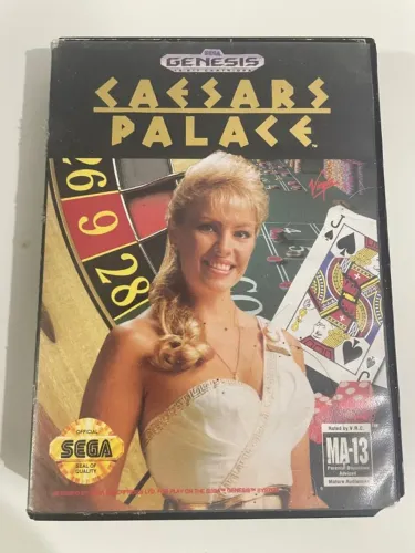 Jogo Caesar Palace Original Mega Drive Sega Genesis