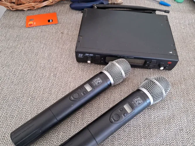 Microfone sem fio staner