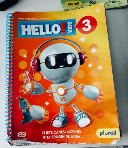 Livro Hello Kids 3 inglês 