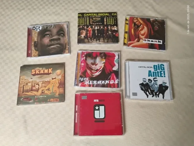 CDs diversos a partir de R$ 7