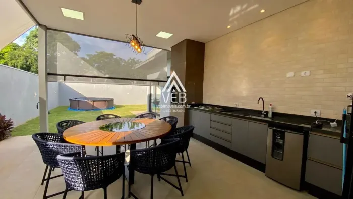 Casa em Condomínio para Venda em Boituva, Residencial Haras Inga Mirim, 3 dormitórios, 3 s