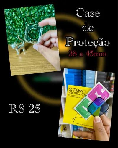 Case de Silicone Smartwatch 44/45mm