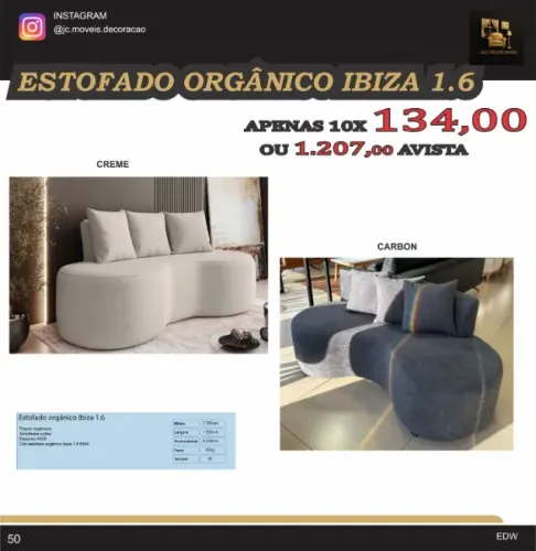 ESTOFADO ORGANICO 1.60 NO LINHO