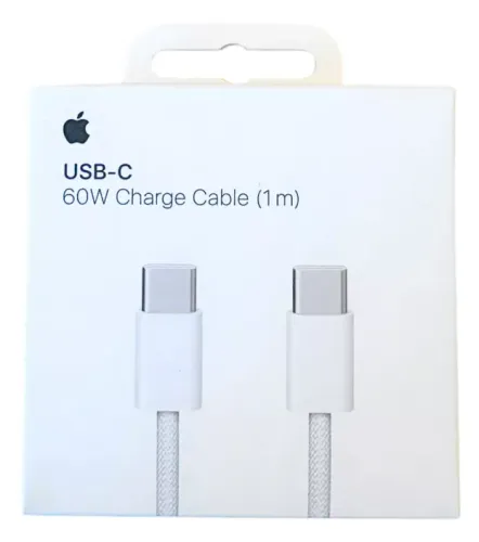 Cabo para recarga de 60W com conector USB-C (1m) Apple 