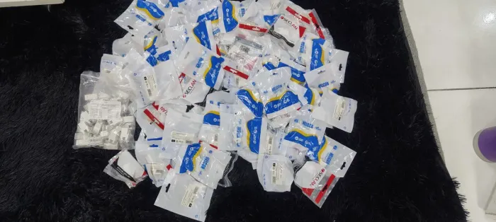 Conectores de Rede RJ45 - Diversas Unidades
