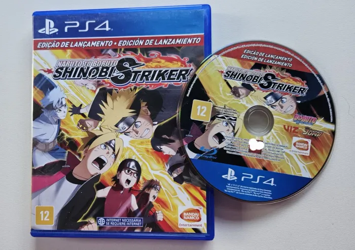 Jogo Naruto To Boruto: Shinobi Striker - PS4 usado- Edição de Lançamento