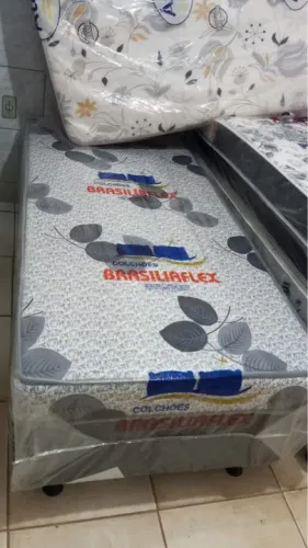 Cama Box de solteiro - BasíliaFlex
